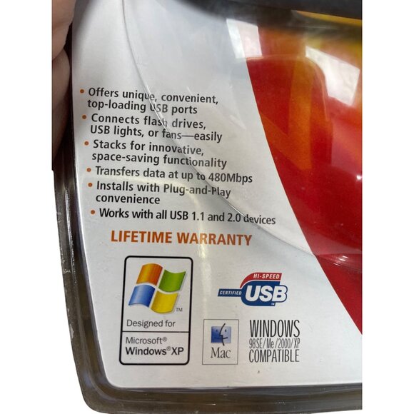 Belkin Hi-Speed USB 2.0 7 port HUB unused in box SKU 9330 - Picture 4 of 12